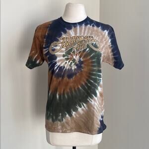JAMBOREE IN THE HILLS Tie-Dye Graphic T-Shirt Boyz Sz XL Music Festival